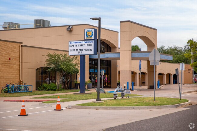 Students may attend Ida Freemen Elementary.