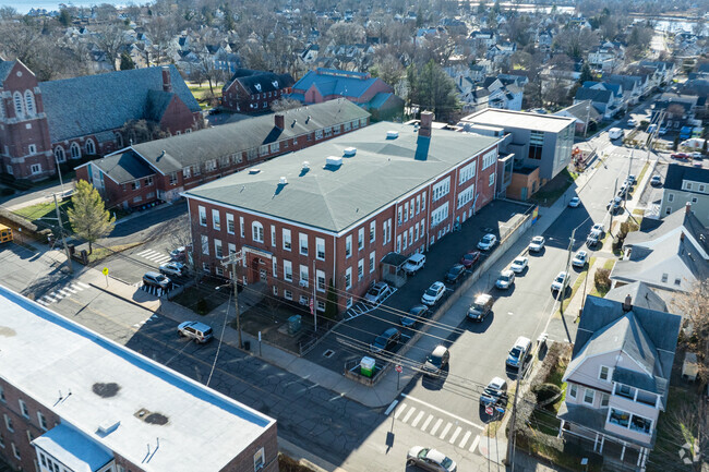St. Ann Campus - Catholic Academy of Bridgeport is securely located next to Black Rock school.