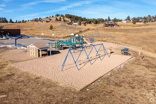 Parmalee Elementary School in Indian Hills has a playground and sports facilities.