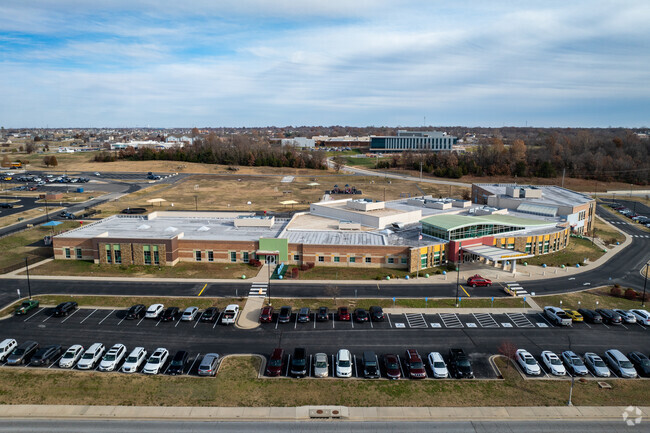 Irving Elementary School has a large campus.