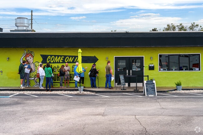 A staple of the Milk District, Se7en Bites keeps patrons coming back for its bold flavors and cozy atmosphere.