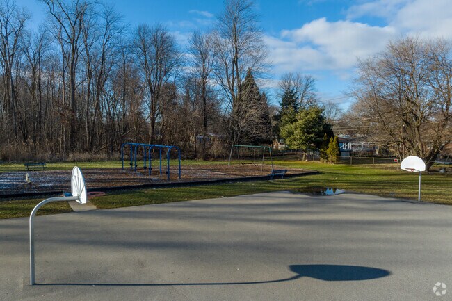 Play a game of basketball at Ralph Waldo Emerson Elementary School.