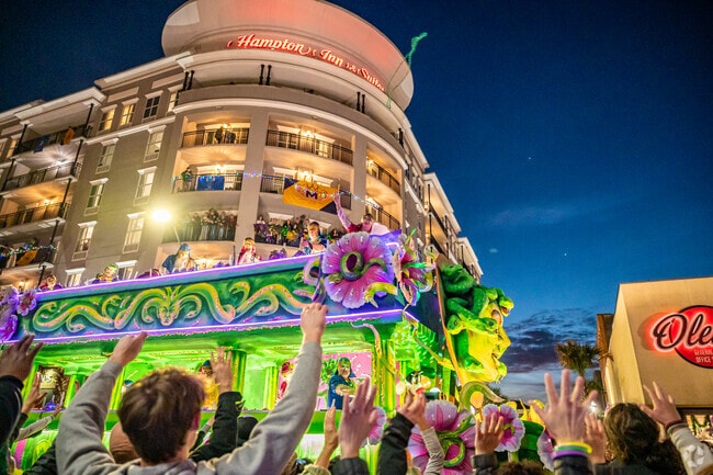 Milkhouse residents might also enjoy the annual Mardi Gras parades in downtown Mobile.