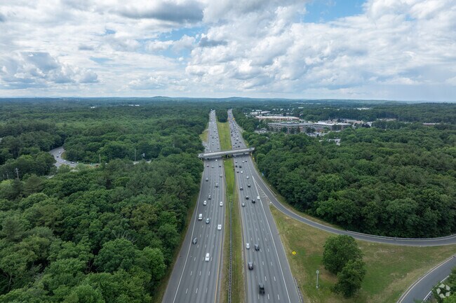 Interstate 93 is a convenient option for residents of North Wilmington to commute into Boston.