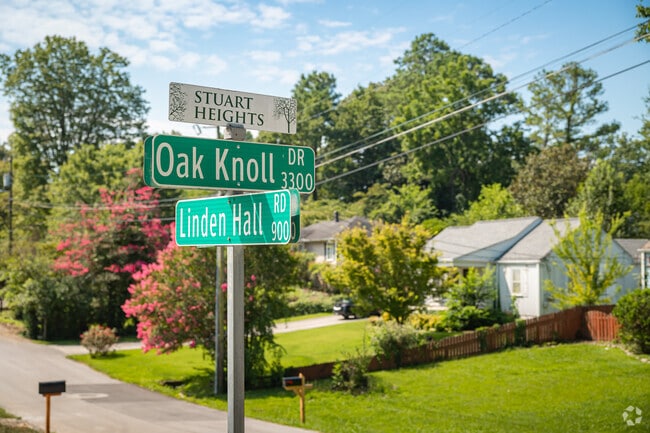 Stuart Heights-Rivermont is a winding green neighborhood in the Chattanooga hills.