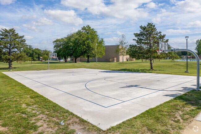 Get your friends together for a game of basketball at Boston Park in Eastridge.
