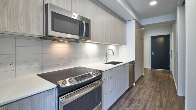 Kitchen with Stainless Steel Appliances