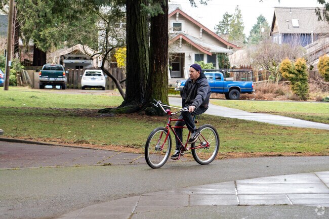 Enjoy a bike ride in one of Sabin's several parks.