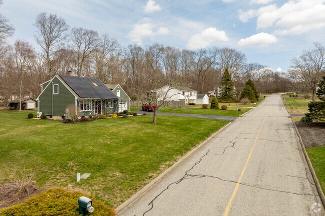 Lisbon features homes that are generously spaced, contributing to a sense of privacy and rural character.