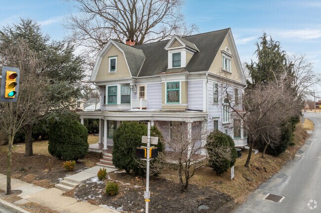 It’s hard to miss this Victorian-style house sitting on a corner of Walnut street on any drive through Hebron.