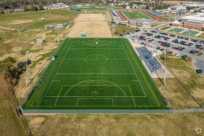 Cape Henlopen High School's soccer team gets artificial turf as well as two practice fields.