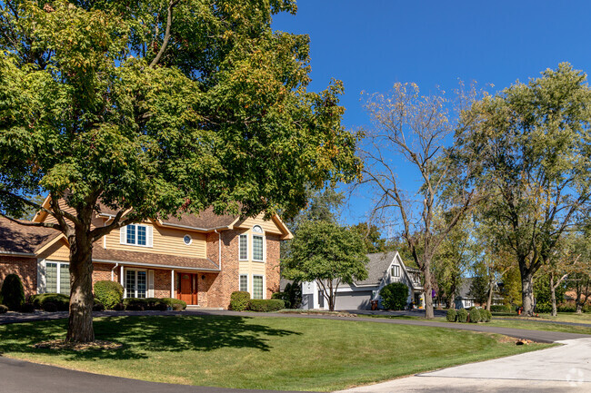Mature trees provide shade for Prestwick residents.