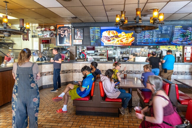 Frontier's Southwestern fare and huge cinnamon rolls have garnered a following in Clayton Heights-Lomas del Cielo.