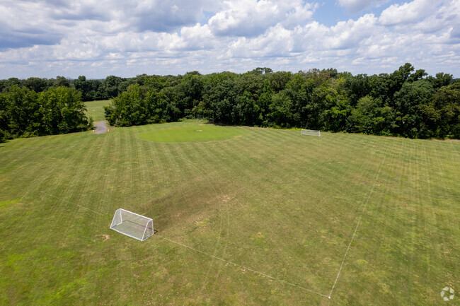 Soccer fields at Emily C Reynolds Middle School.