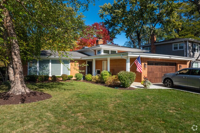 Modern split-level homes can be found throughout the Fairview neighborhood.