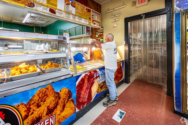 Pick up a hot lunch from River Discount in Saint Rose.