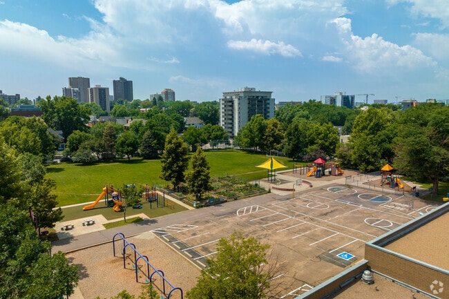 Denver Center for 21st Century Learning has ample outdoor space.