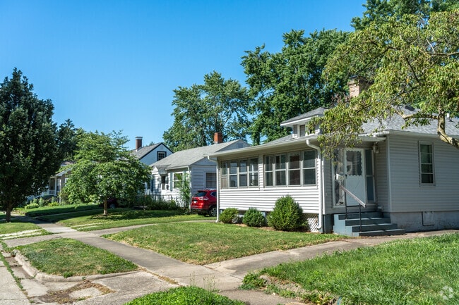 Some homes in the Historic East Urbana neighborhood have enclosed porches.