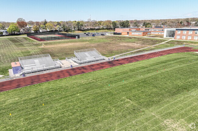 Football and tennis are some sports to enjoy out on the Ralph G. Reed Middle School field.