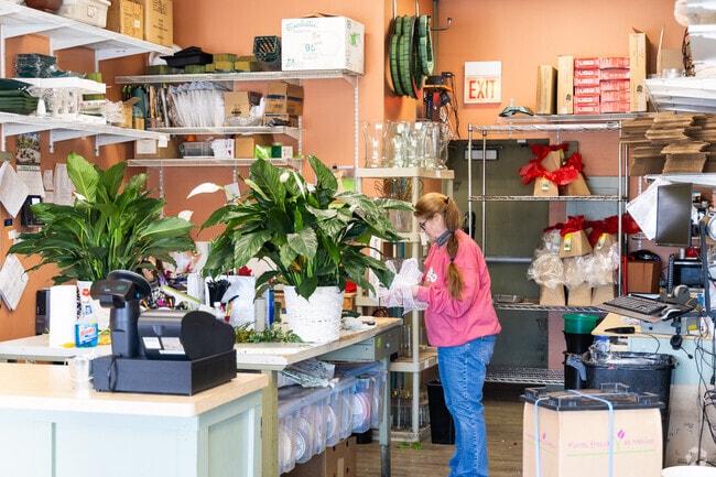 Harvey has a number of small businesses like Olander Florist Inc.
