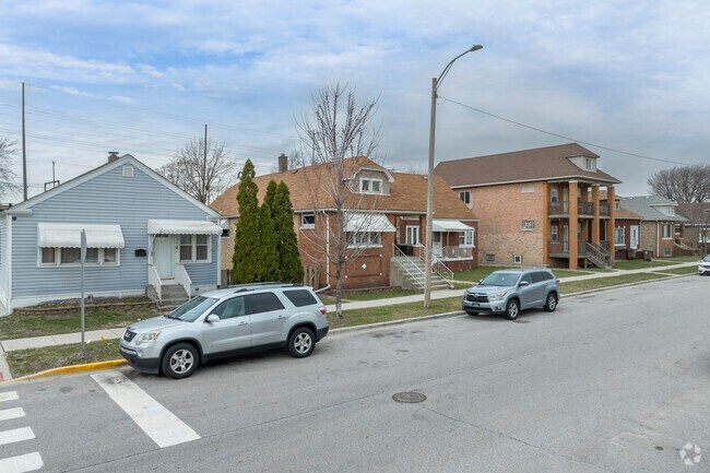 Young trees adorn the homes along the residential streets of Southside.