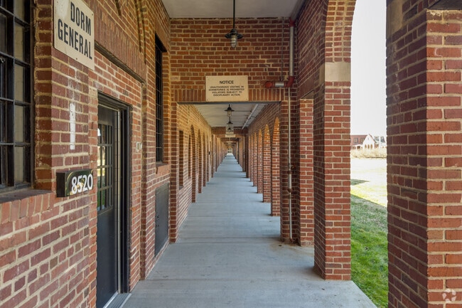 The Liberty Crest Apartments sit on the former site of the Lorton Reformatory.