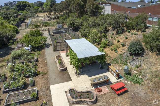 The shaded area of the JCS - Cedar Cove in Encinitas.