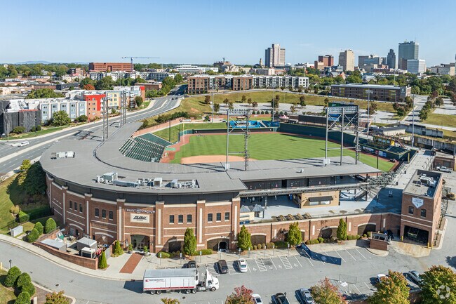 Truist Stadium is home to the Winston-Salem Dash minutes from Buena Vista.