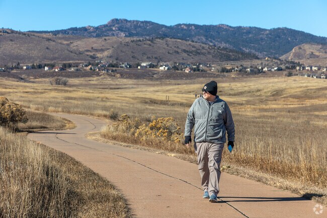 The Cathy Fromme Prairie Natural Area has walking trails for days.
