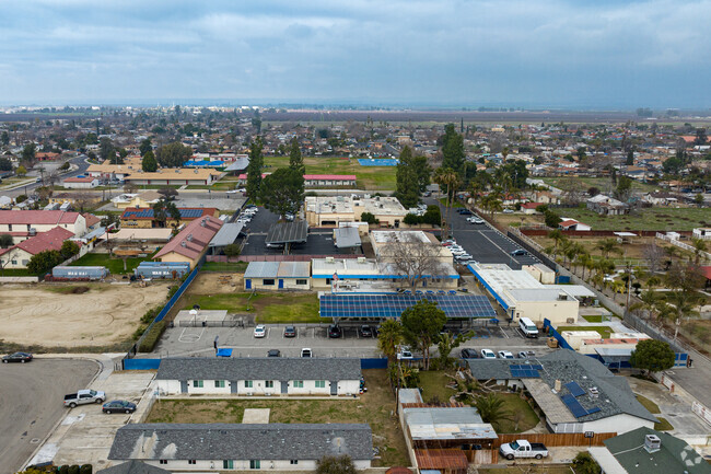 Nueva Continuation School serves 9th - 12th grade levels in Lamont, Ca.