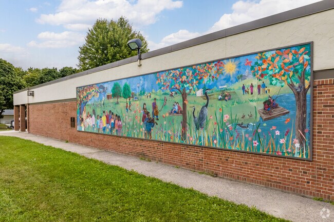 Lindbergh Elementary School in north Madison encourages students to be creative and expressive.