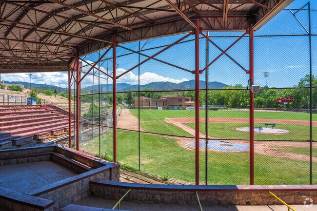 Vista Encantada baseball fans can catch a Santa Fe Fuego game at Fort Marcy Ballfield.