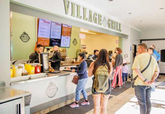 Grab a bite at the Village Grill at Yosemite National Park near Outer East Stanislaus.