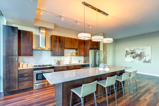 Nic on 5th Apartments in Minneapolis, Minnesota- The Nic floorplan with great light design and granite countertops