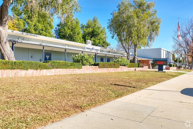 Hamlin Charter Academy is a large school for interactive learning.