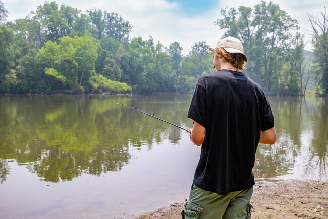 The Northwestside neighborhood is a great place to fish in the Grand River.