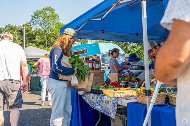 Chatham Farmers’ Market features vendors with local produce.