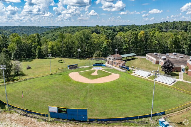 Ball fields are ready for students at Anna Jarvis Elementary School in Grafton.