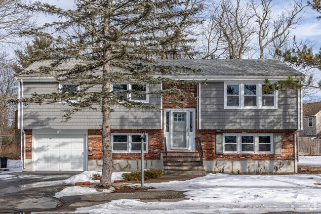 Other home options in North Randolph include single family homes with private driveways and garage.