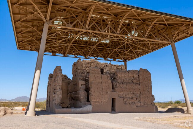 Take a step back in time at Casa Grande National Monument in Coolidge.