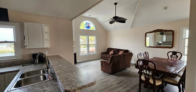 Living Room and Dining Room