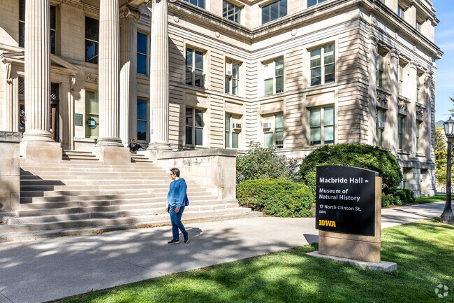 Located on campus, the Iowa Museum of Natural History is a state-wide attraction.