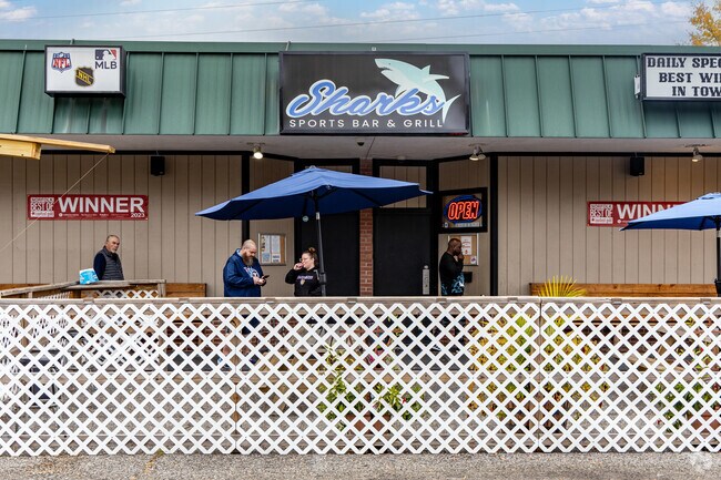 Come watch your favorite game and eat wings at Sharks Sports Bar & Grill in Tanners Creek.