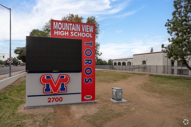 Mesa's Mountain View High School is home of the Toros!
