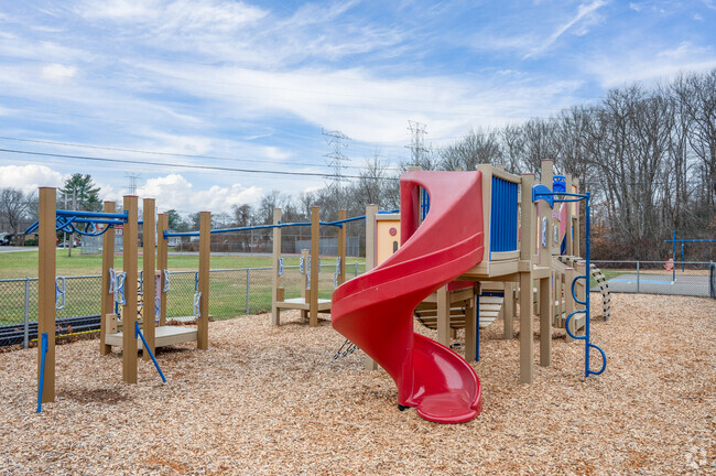 Bring your kids to the playground at Martin E young Elementary School in Randolph.