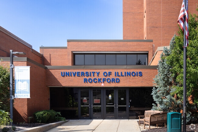 Jacoby Heights includes the University of Illinois Rockford.