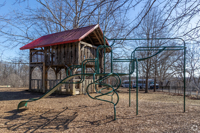 The playground at the Waldorf School of Baltimore.
