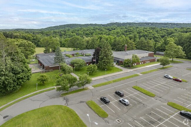 Scotland Elementary School is located at 111 Barlow Mountain Road in Ridgefield, CT.