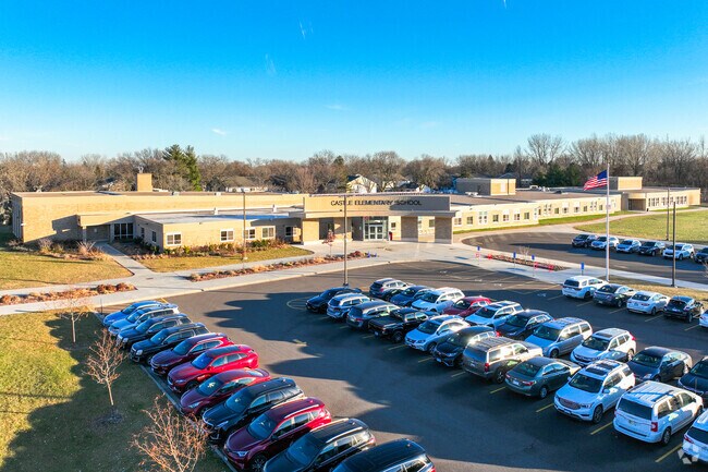 Castle Elementary School has an overall graded C+ on Niche.