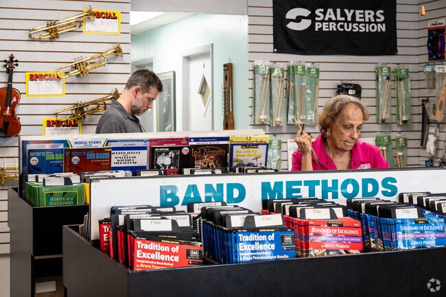 Dover families enjoy music lessons and more from the Band Room.